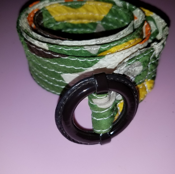 J. Crew Accessories - J. Crew cloth belt Womens M/L o-ring